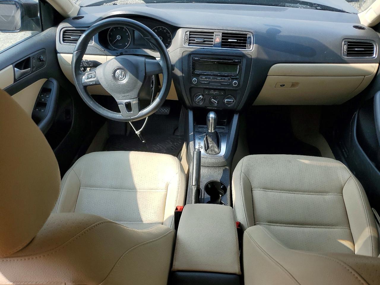 2012 Volkswagen Jetta Se Brown vin: 3VWDP7AJ4CM418346