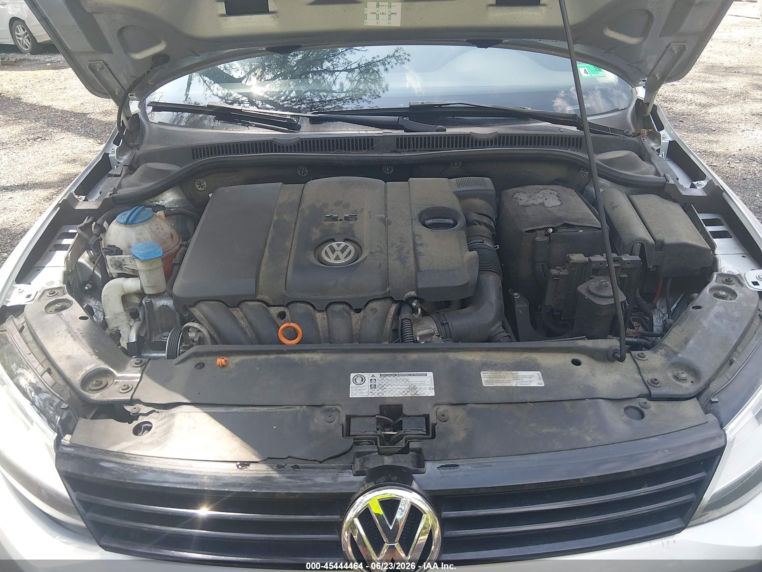 2012 Volkswagen Jetta 2.5l Se Silver vin: 3VWDP7AJ4CM419044