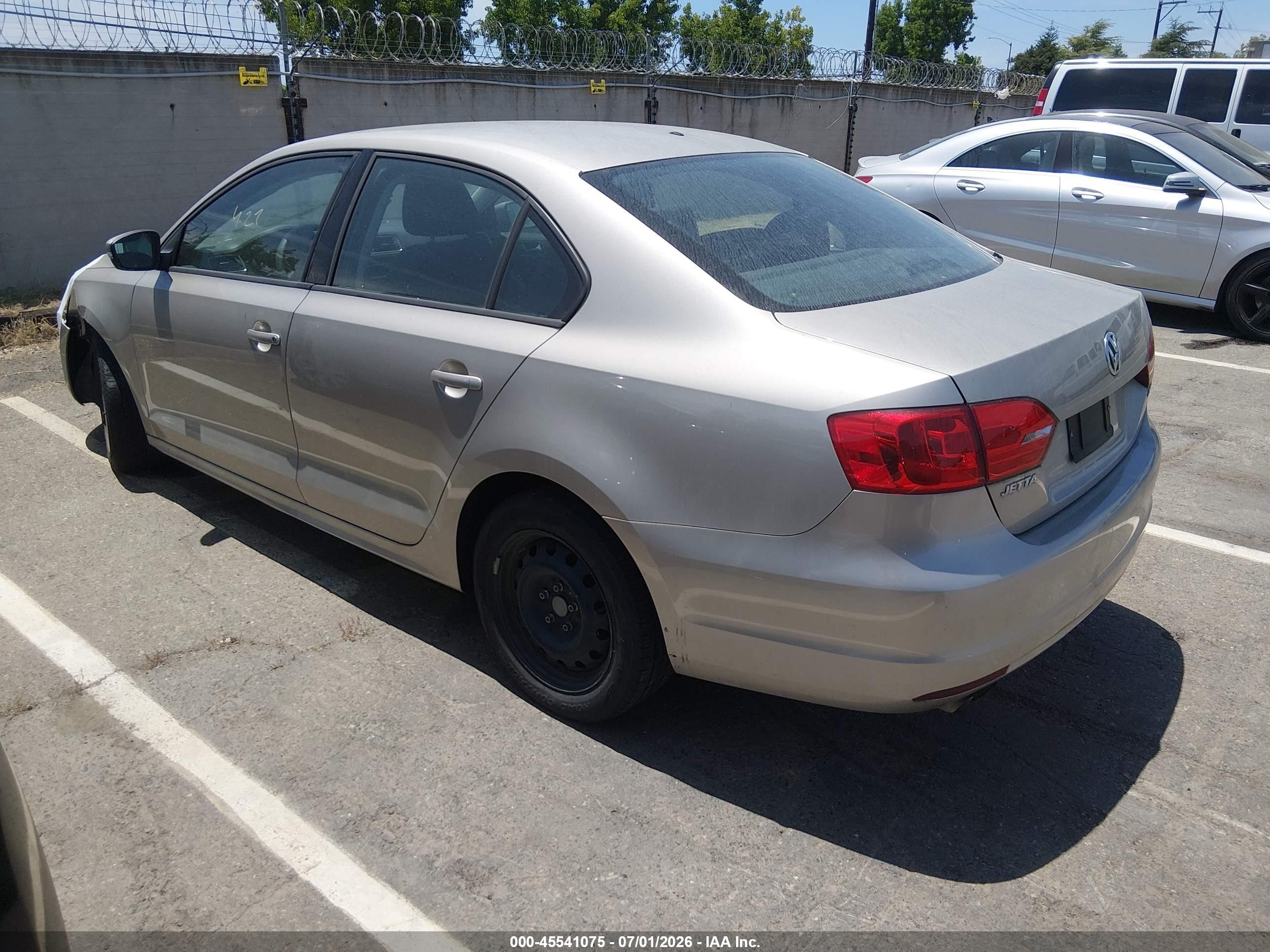 2012 Volkswagen Jetta 2.5l Se Gold vin: 3VWDP7AJ4CM463237