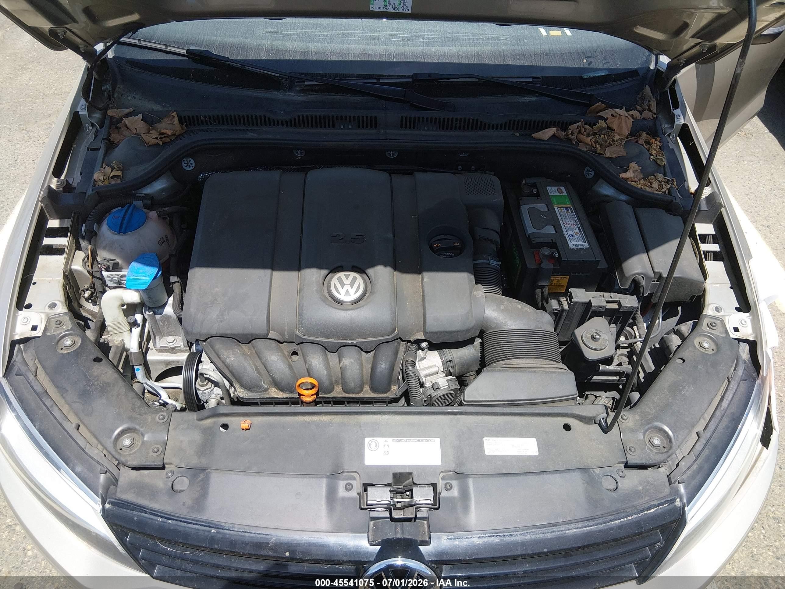 2012 Volkswagen Jetta 2.5l Se Gold vin: 3VWDP7AJ4CM463237