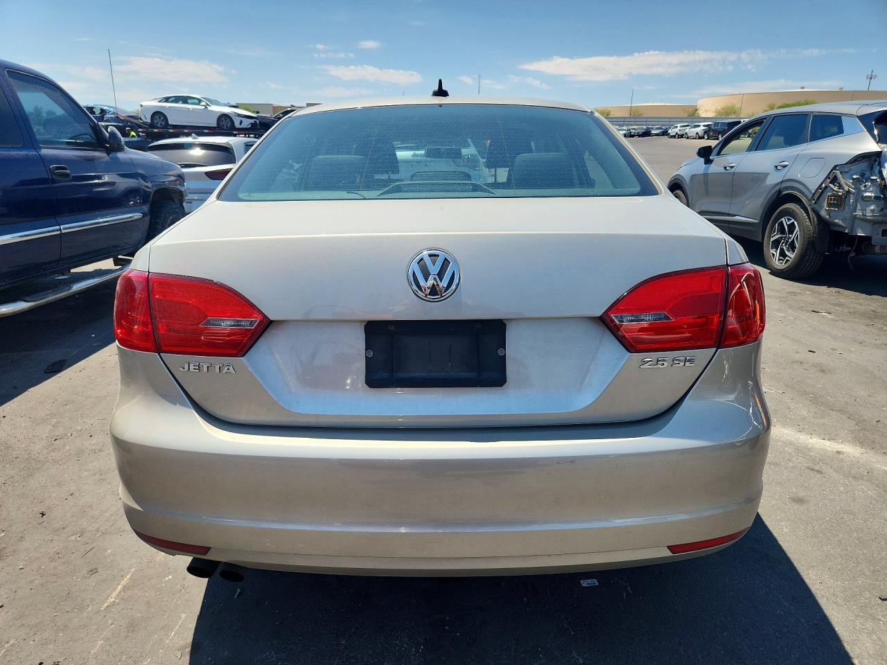 2013 Volkswagen Jetta Se Tan vin: 3VWDP7AJ4DM208993