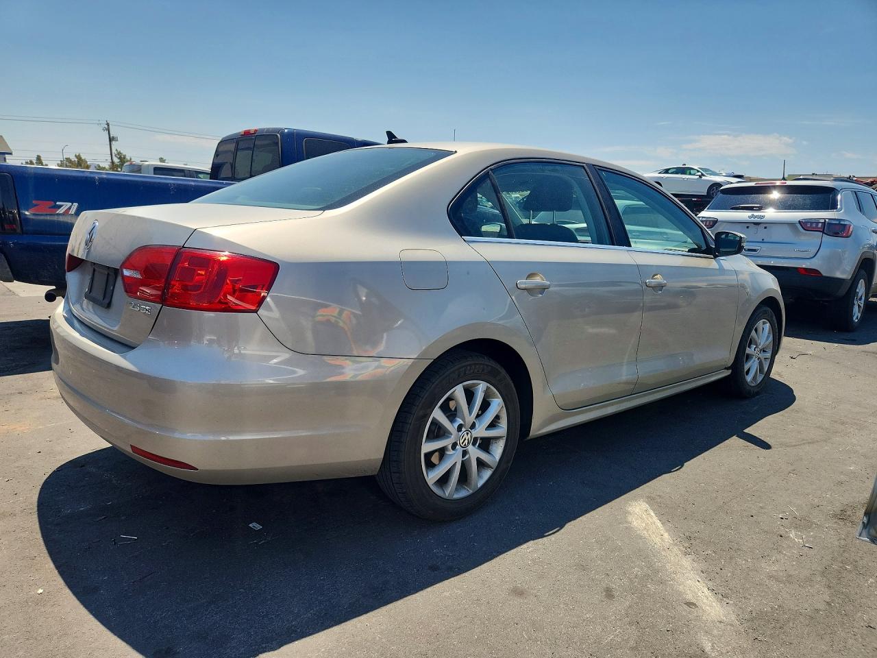 2013 Volkswagen Jetta Se Tan vin: 3VWDP7AJ4DM208993