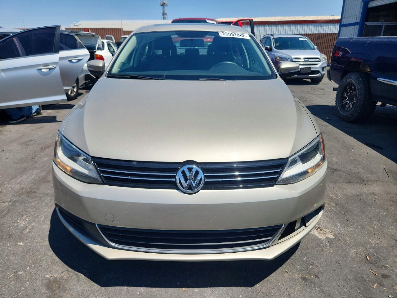 2013 Volkswagen Jetta Se Tan vin: 3VWDP7AJ4DM208993