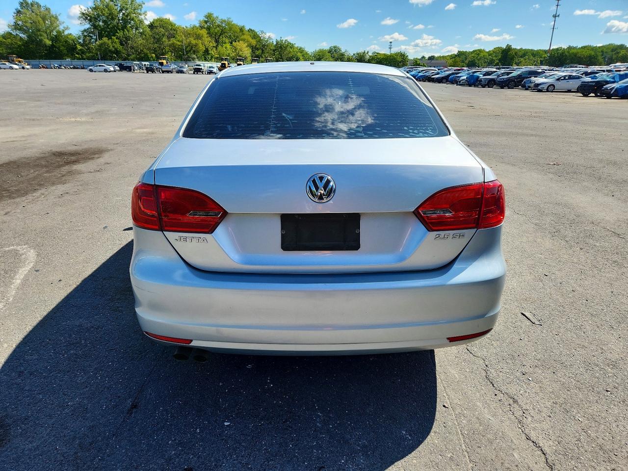 2013 Volkswagen Jetta Se Серебряный vin: 3VWDP7AJ4DM217144