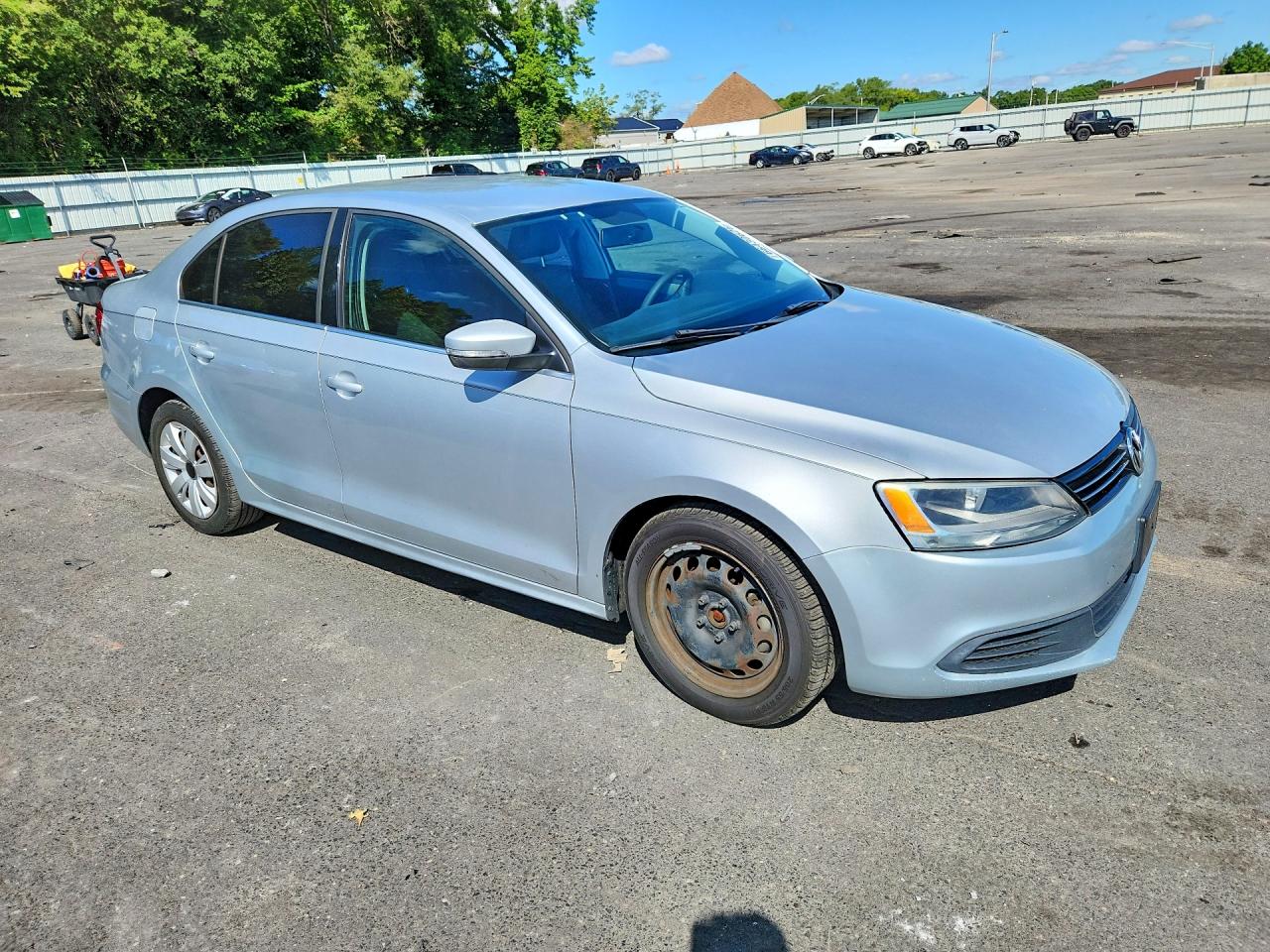 2013 Volkswagen Jetta Se Серебряный vin: 3VWDP7AJ4DM217144