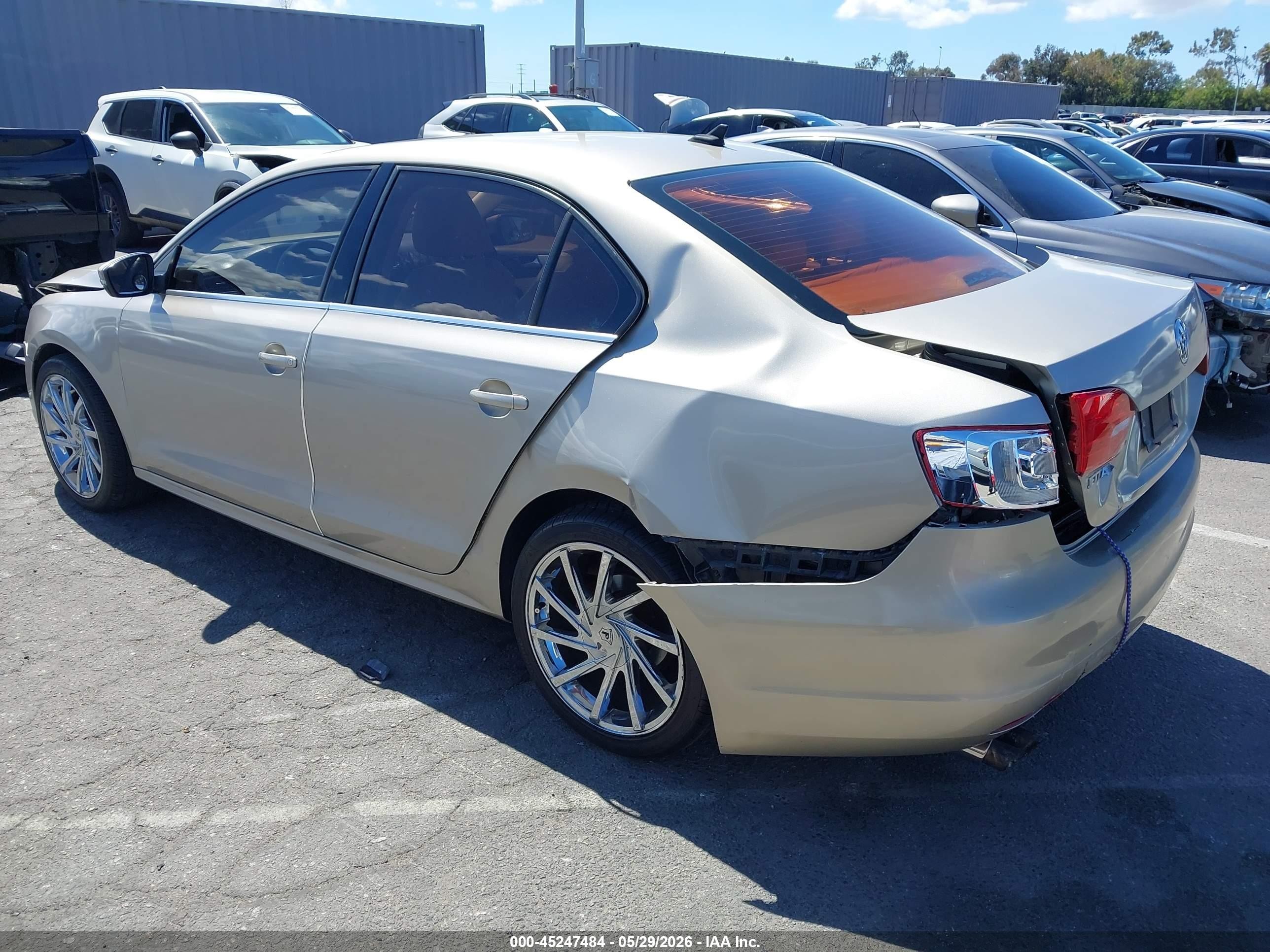 2013 Volkswagen Jetta 2.5l Se Champagne vin: 3VWDP7AJ4DM236924