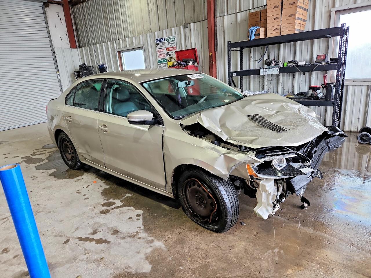 2013 Volkswagen Jetta Se Cream vin: 3VWDP7AJ4DM242786