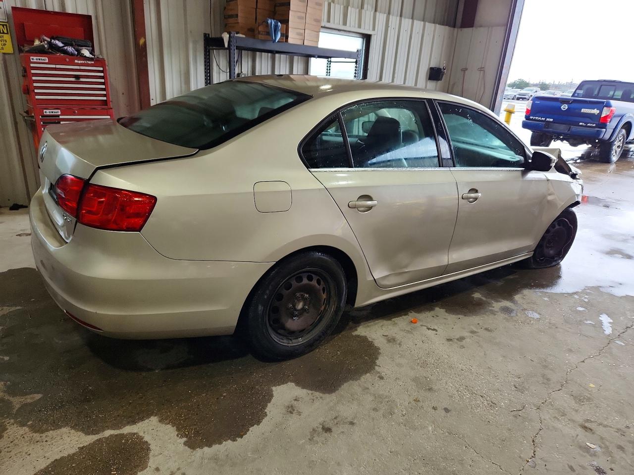 2013 Volkswagen Jetta Se Cream vin: 3VWDP7AJ4DM242786