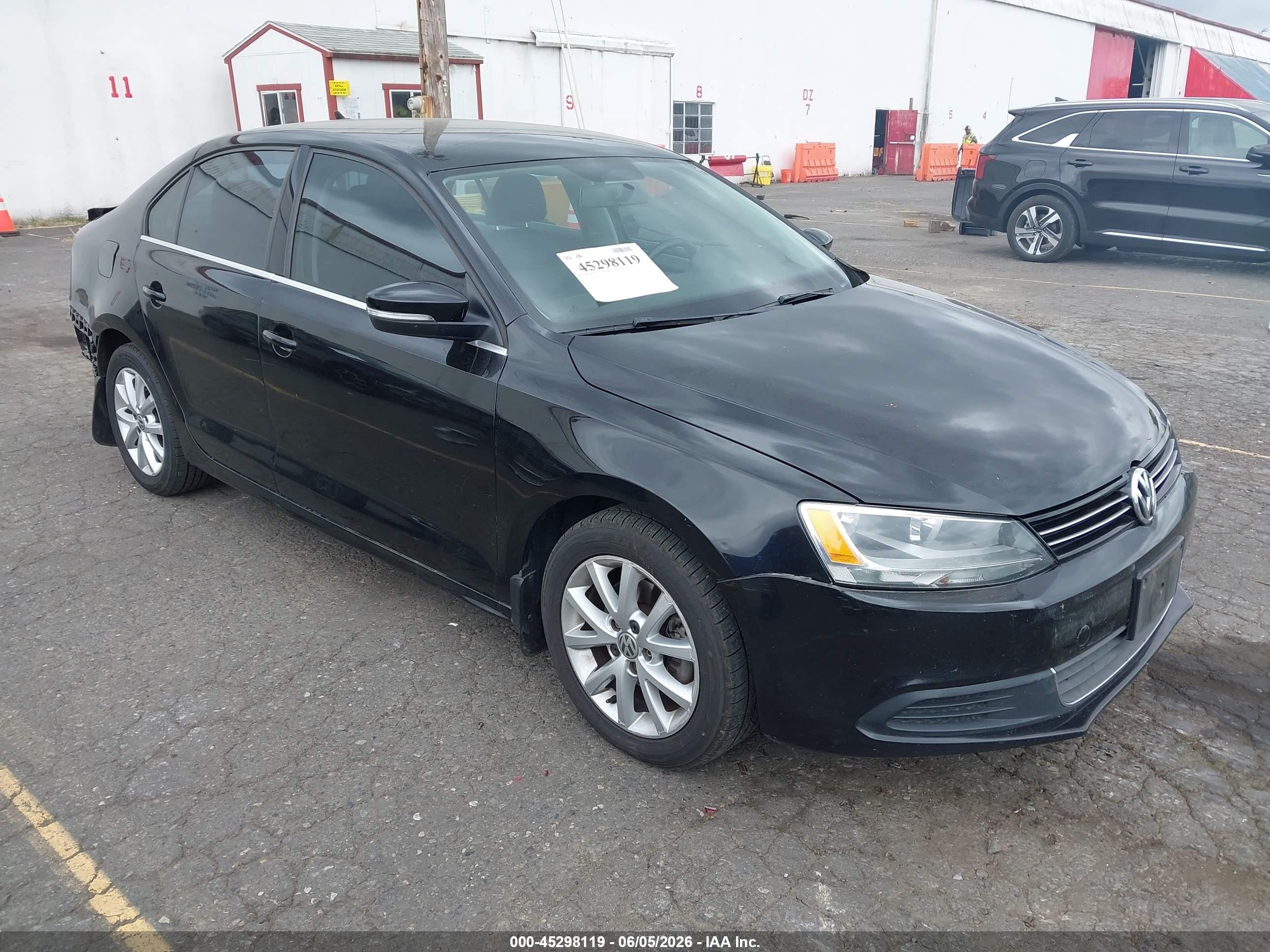 2013 Volkswagen Jetta 2.5l Se Black vin: 3VWDP7AJ4DM248927