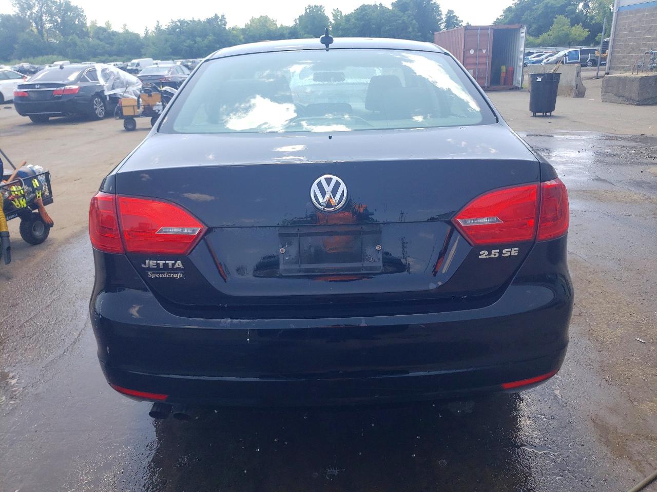 2013 Volkswagen Jetta Se Черный vin: 3VWDP7AJ4DM256087