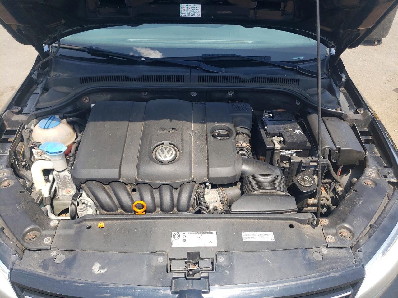 2013 Volkswagen Jetta Se Черный vin: 3VWDP7AJ4DM256087