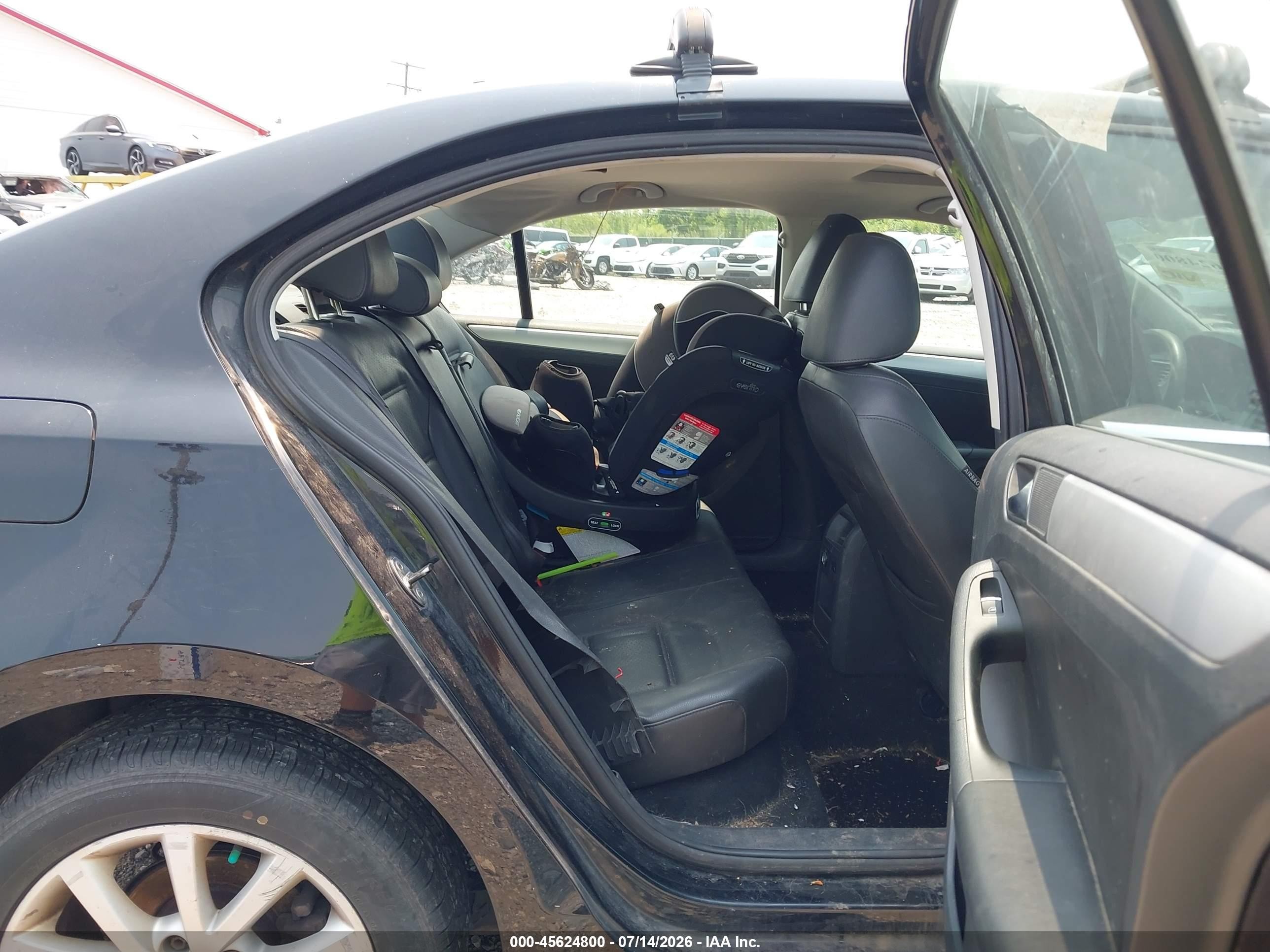 2013 Volkswagen Jetta 2.5l Se Black vin: 3VWDP7AJ4DM257319