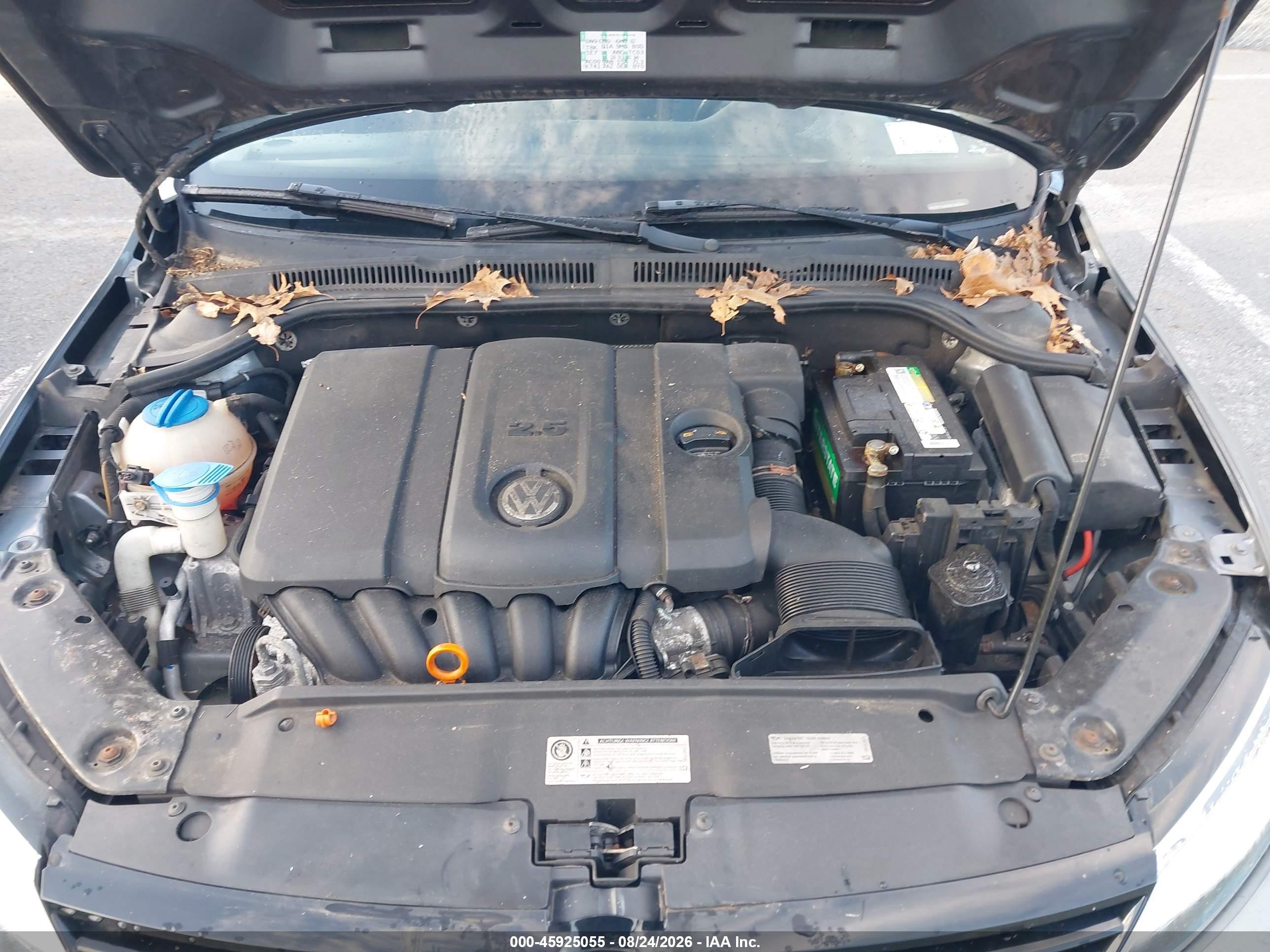 2013 Volkswagen Jetta 2.5l Se Gray vin: 3VWDP7AJ4DM269759
