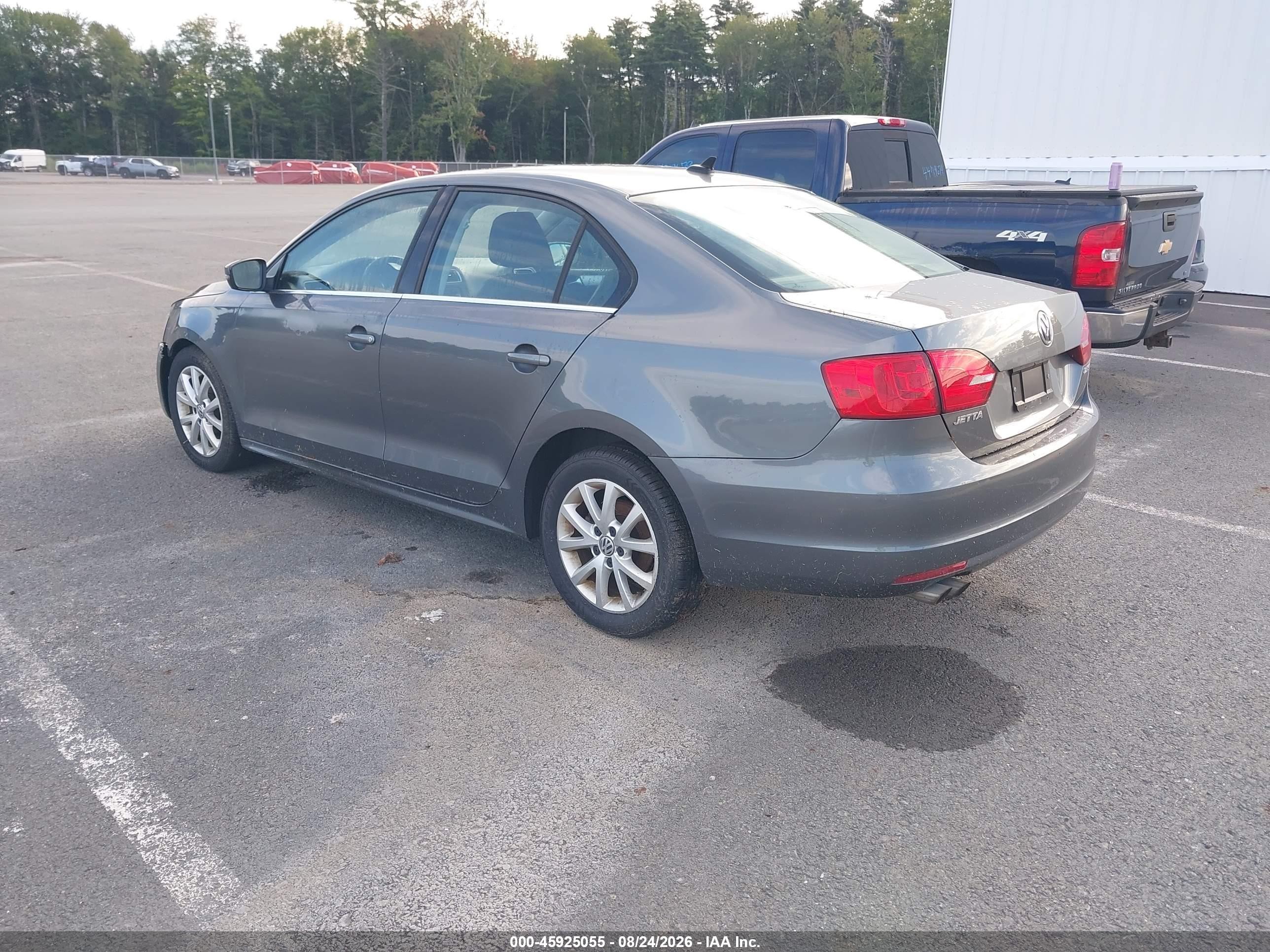 2013 Volkswagen Jetta 2.5l Se Gray vin: 3VWDP7AJ4DM269759