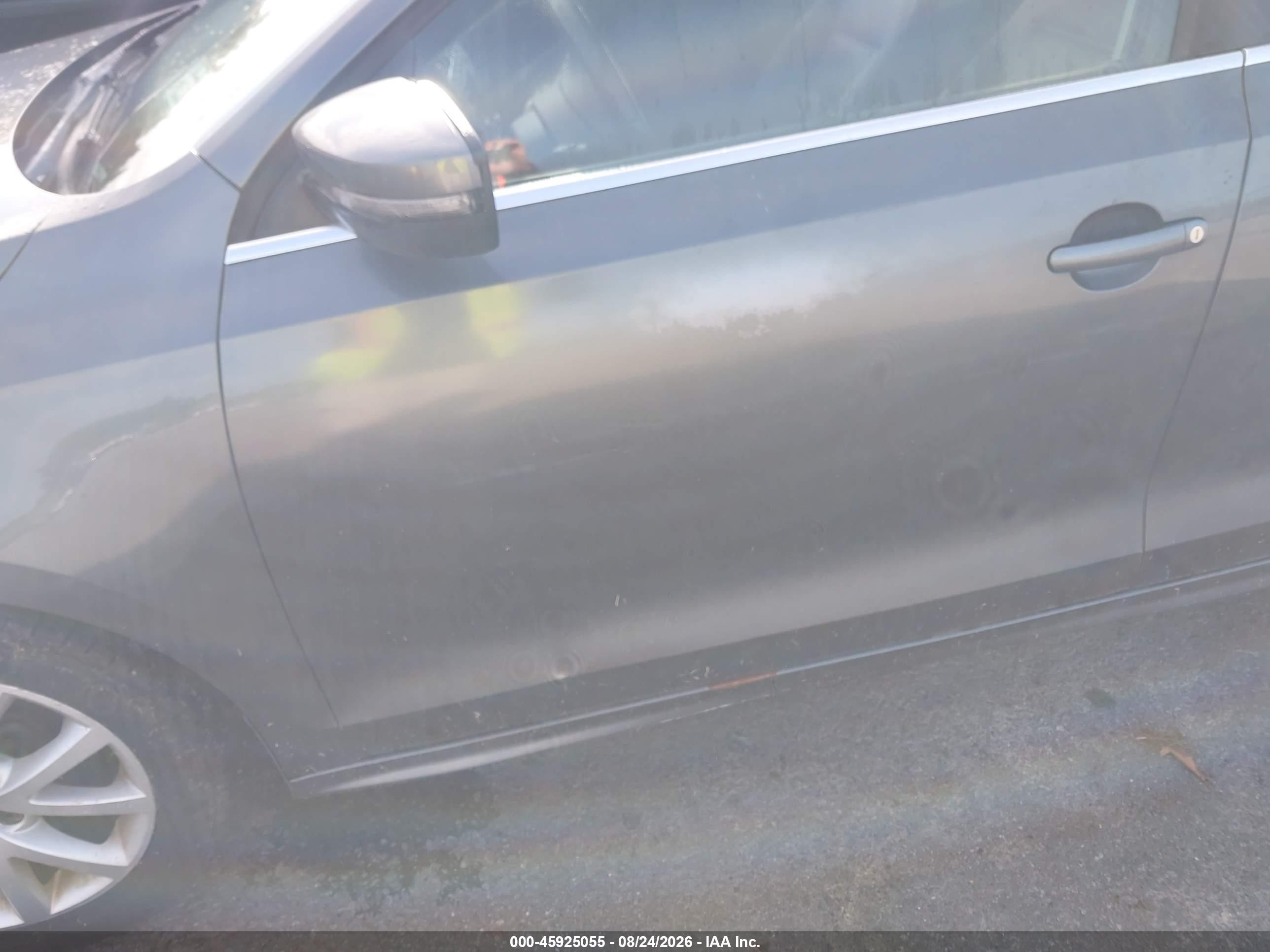 2013 Volkswagen Jetta 2.5l Se Gray vin: 3VWDP7AJ4DM269759