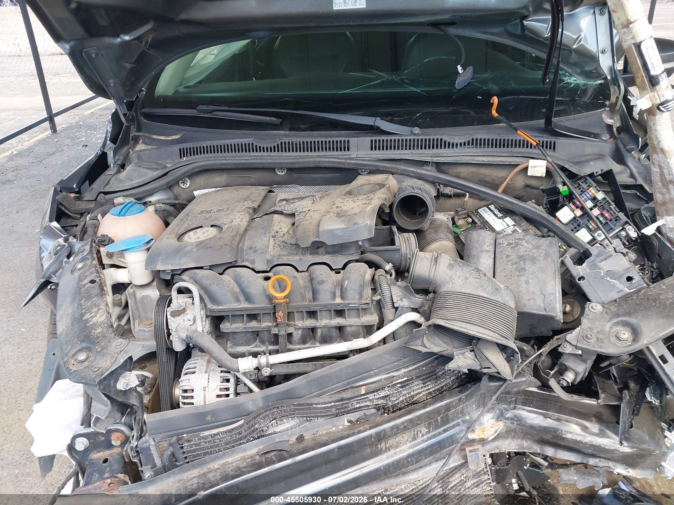 2013 Volkswagen Jetta 2.5l Se Gray vin: 3VWDP7AJ4DM277456