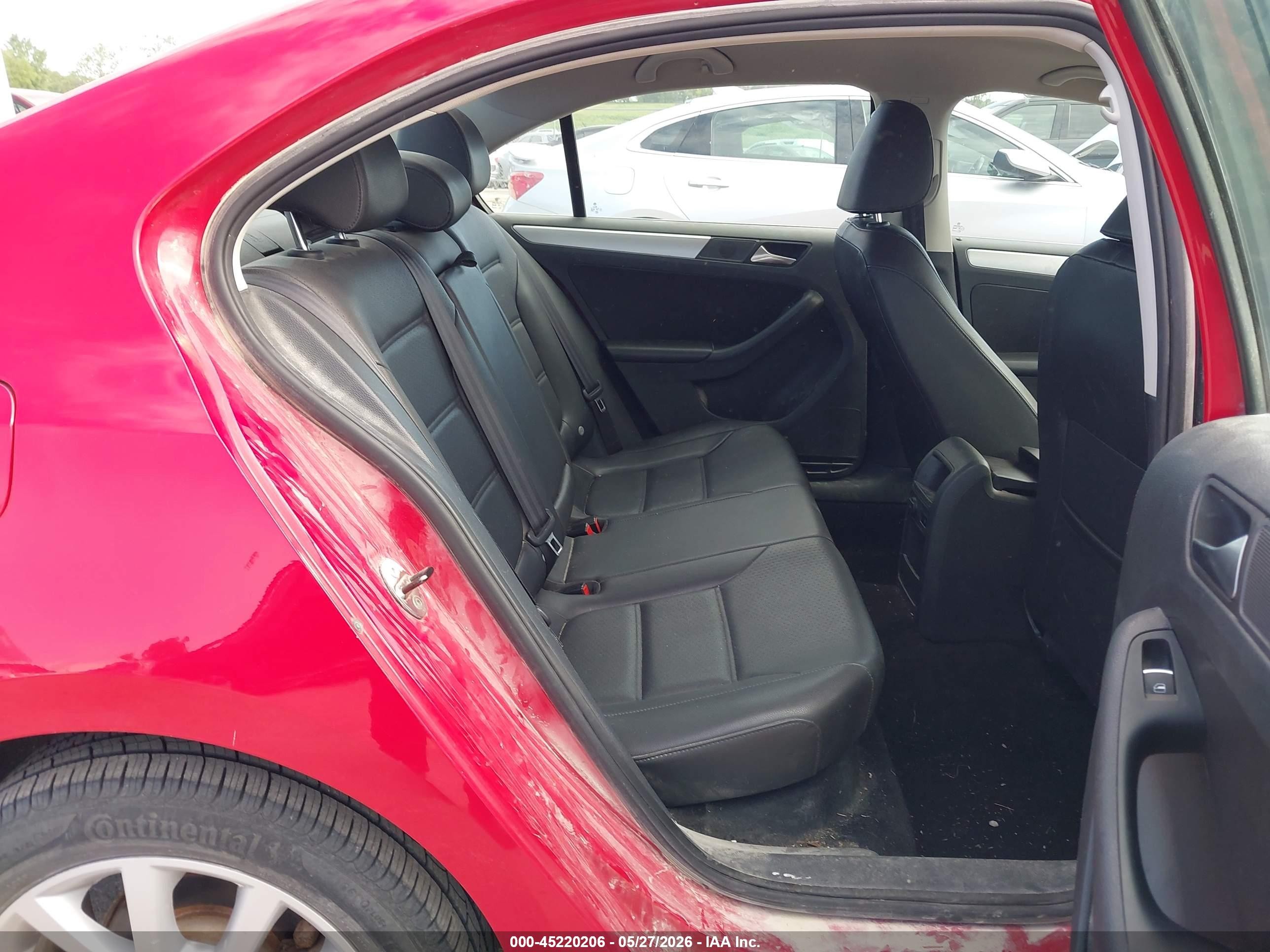2013 Volkswagen Jetta 2.5l Se Red vin: 3VWDP7AJ4DM307670