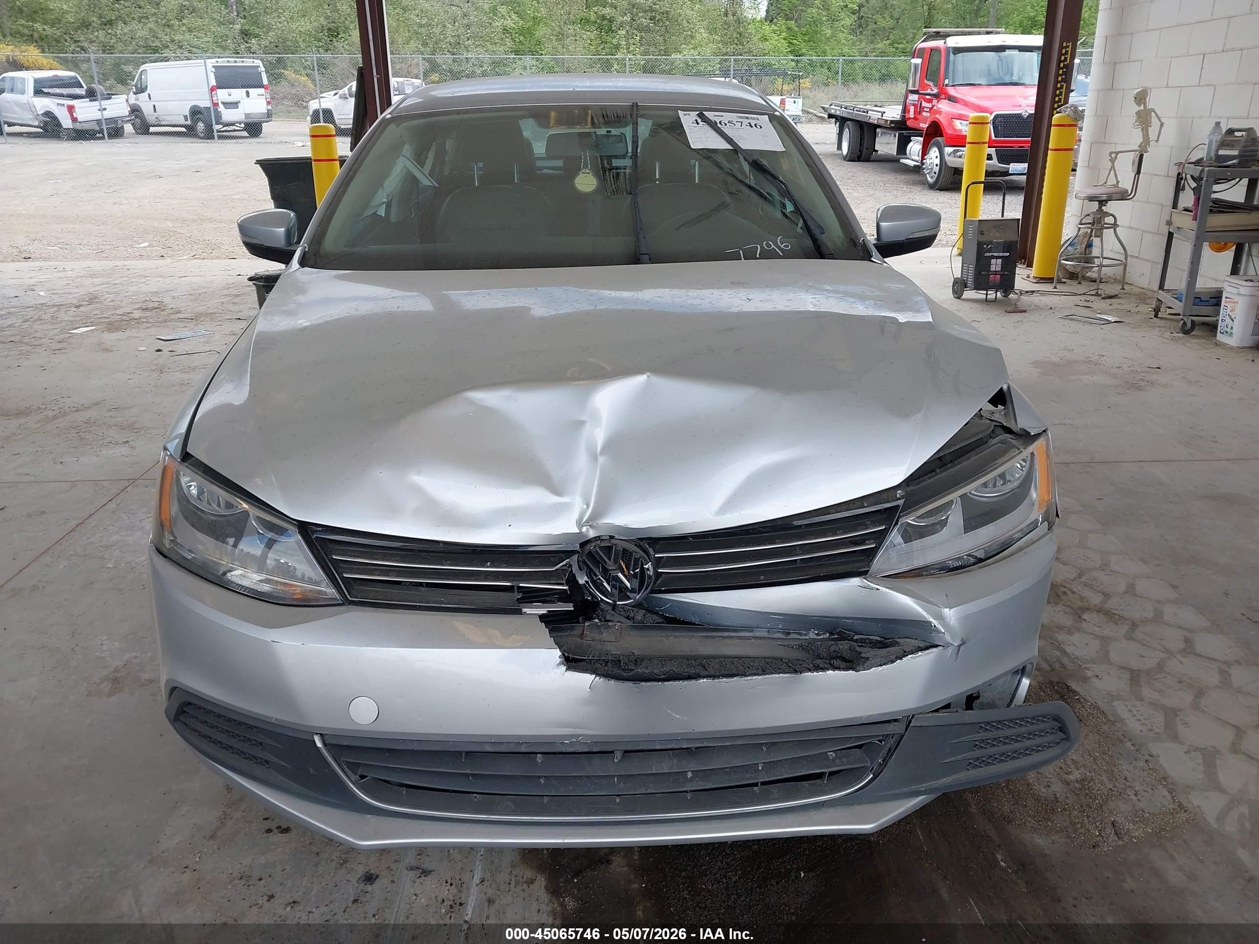 2013 Volkswagen Jetta 2.5l Se Silver vin: 3VWDP7AJ4DM307796