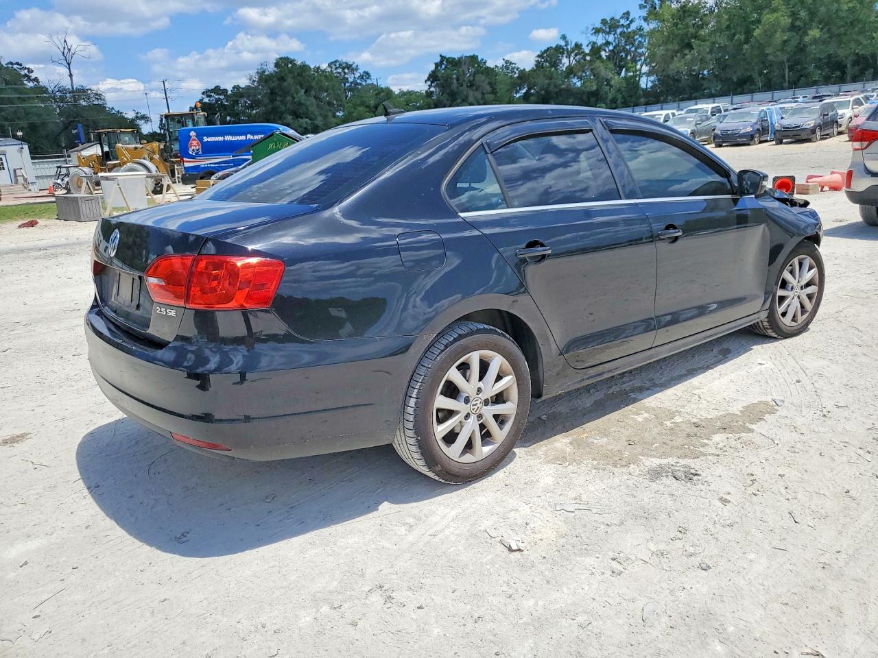 2013 Volkswagen Jetta Se Black vin: 3VWDP7AJ4DM351135
