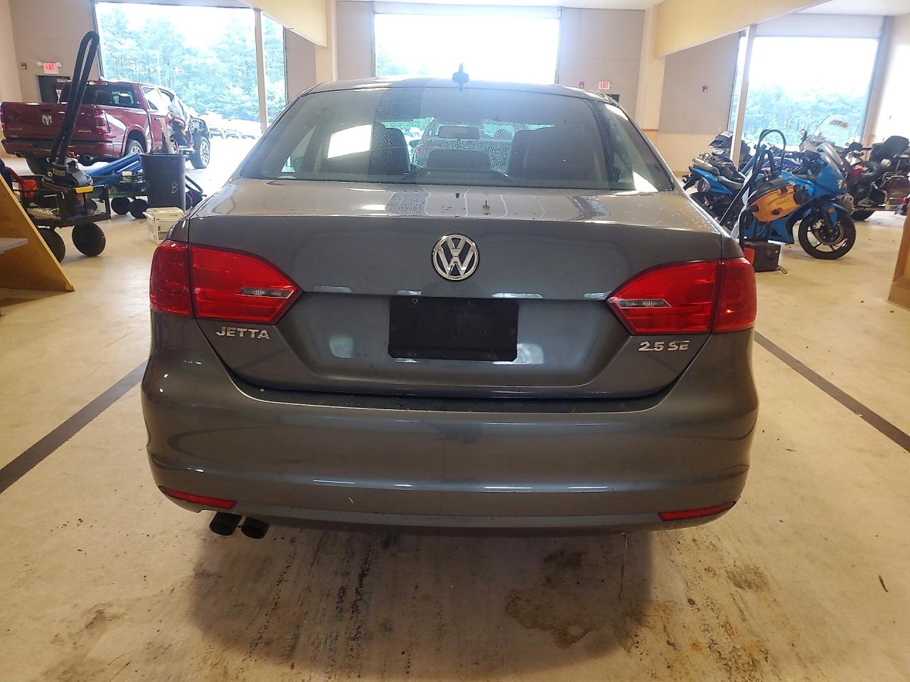 2013 Volkswagen Jetta Se Gray vin: 3VWDP7AJ4DM363334