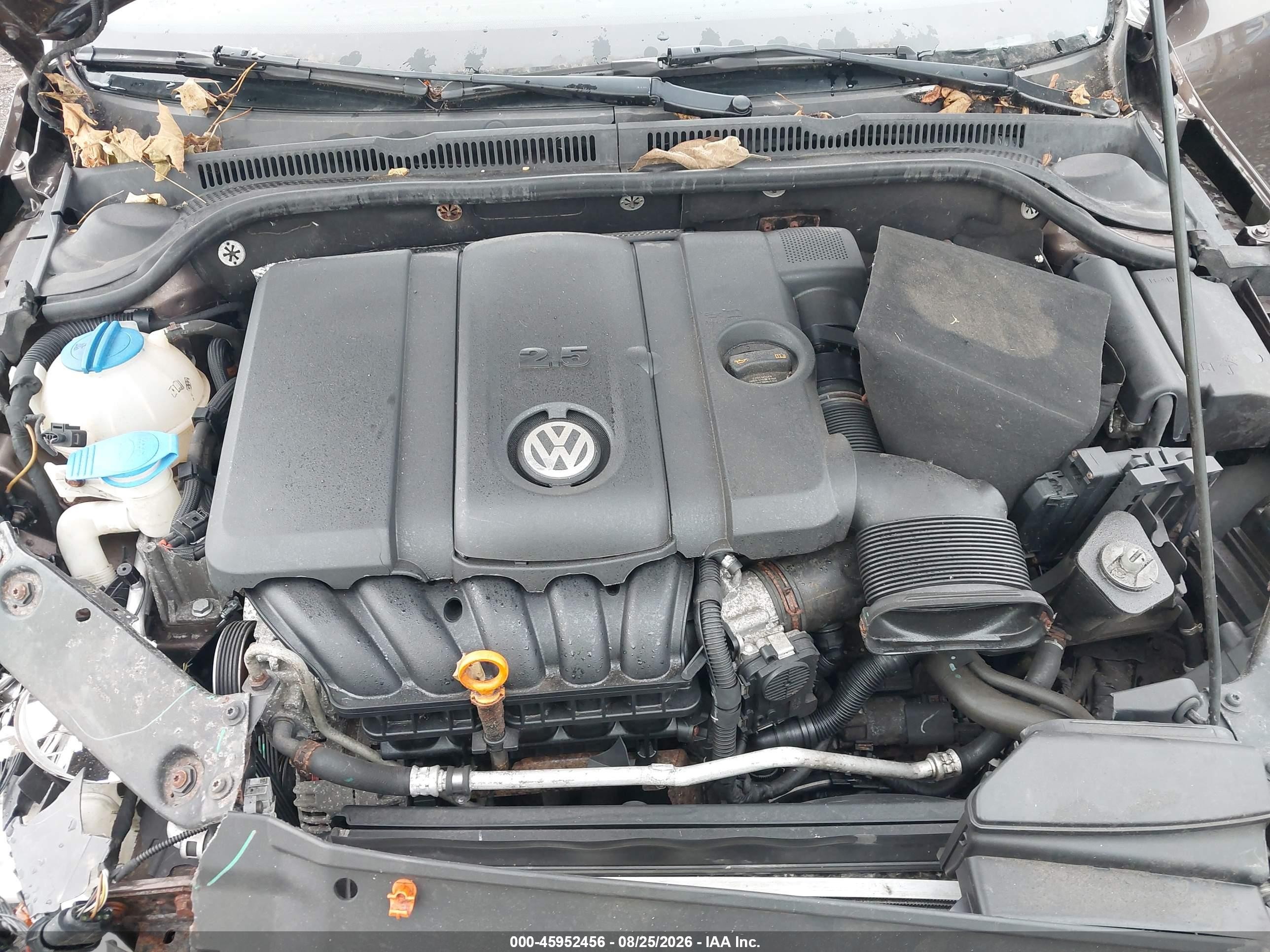 2013 Volkswagen Jetta 2.5l Se Brown vin: 3VWDP7AJ4DM372289