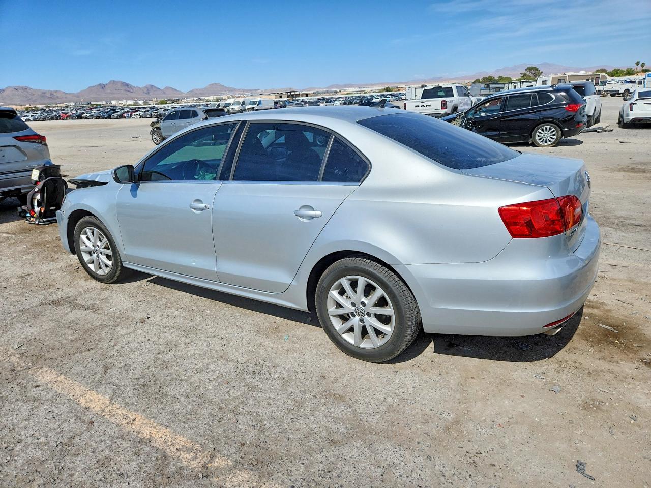 2013 Volkswagen Jetta Se Silver vin: 3VWDP7AJ4DM379758