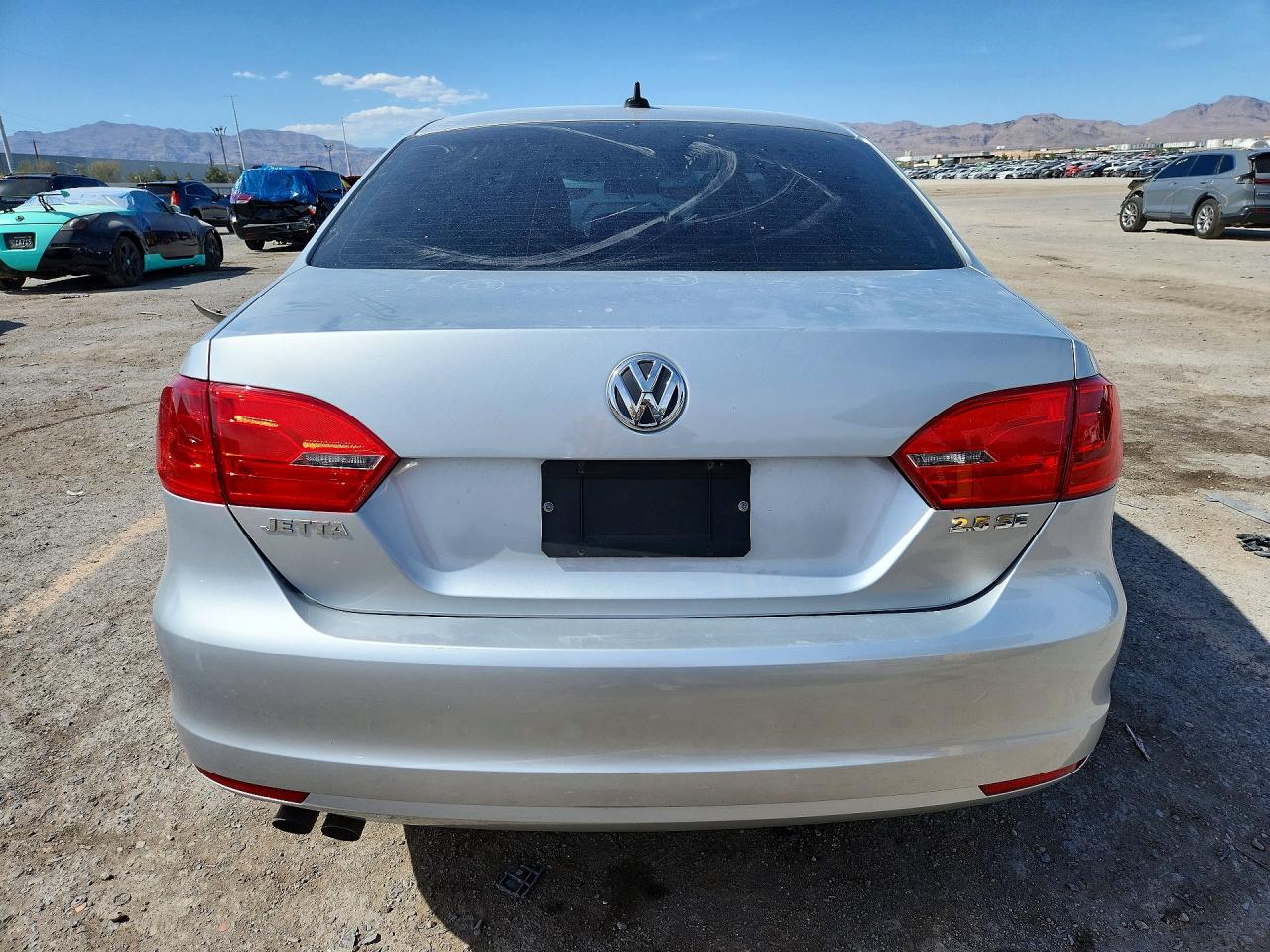 2013 Volkswagen Jetta Se Silver vin: 3VWDP7AJ4DM379758
