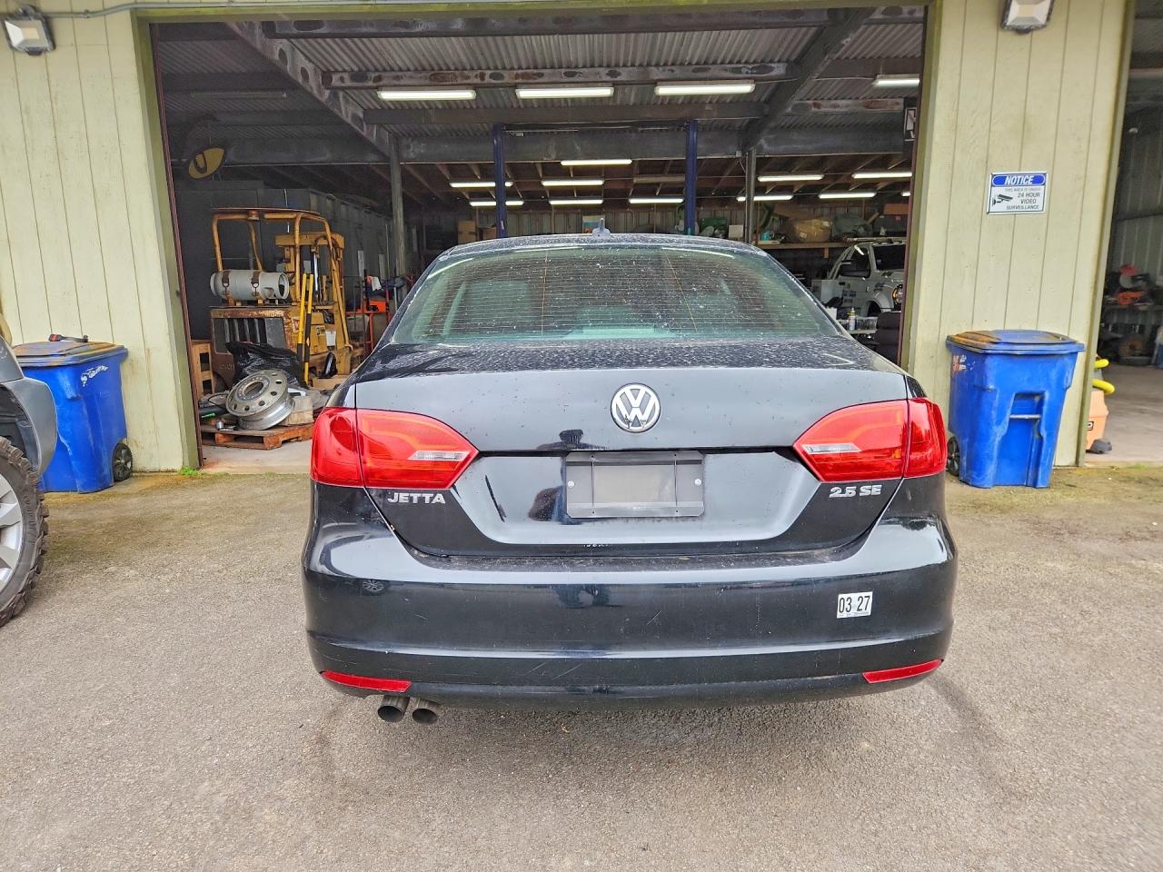 2013 Volkswagen Jetta Se Black vin: 3VWDP7AJ4DM388668