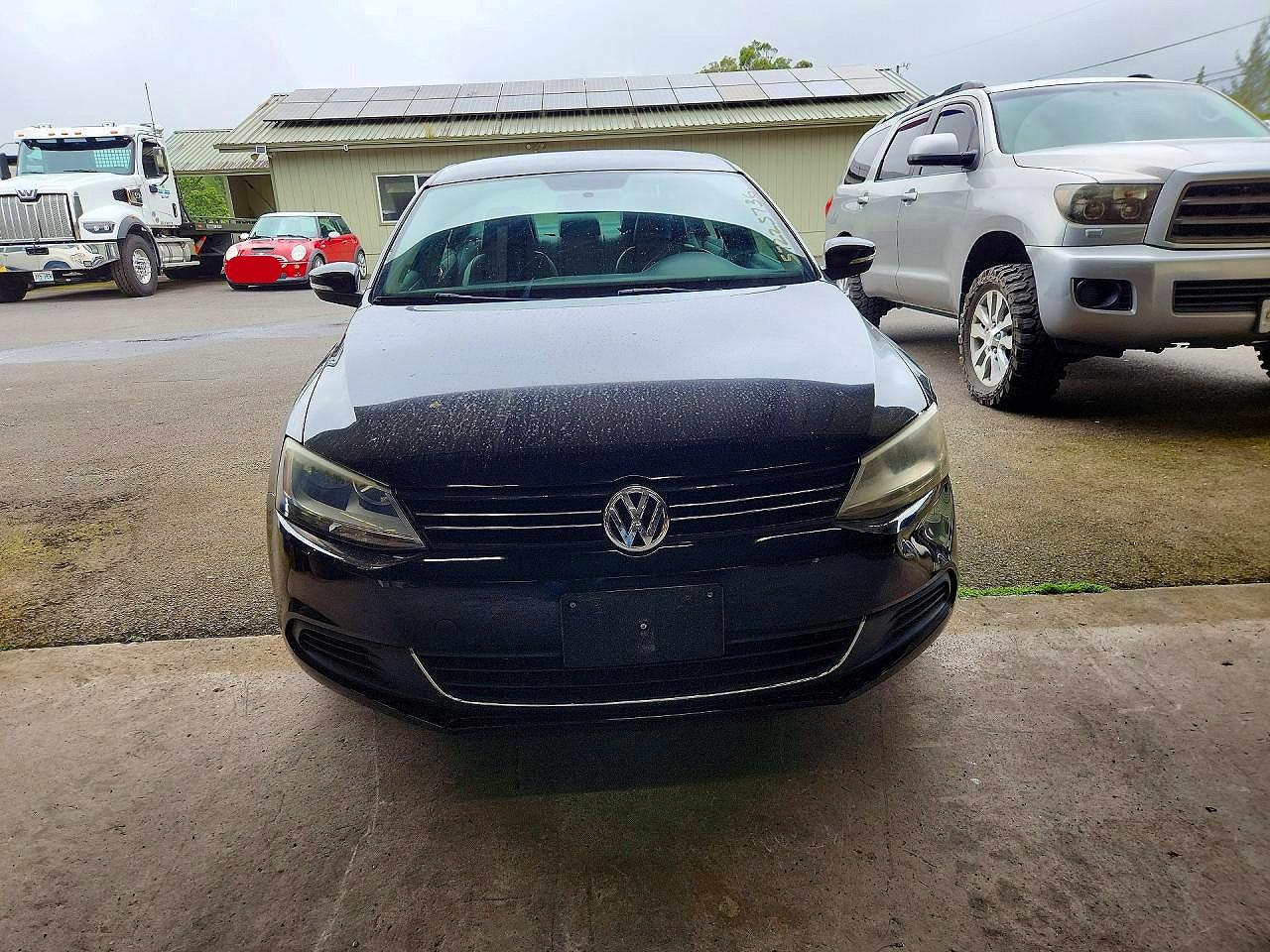 2013 Volkswagen Jetta Se Black vin: 3VWDP7AJ4DM388668