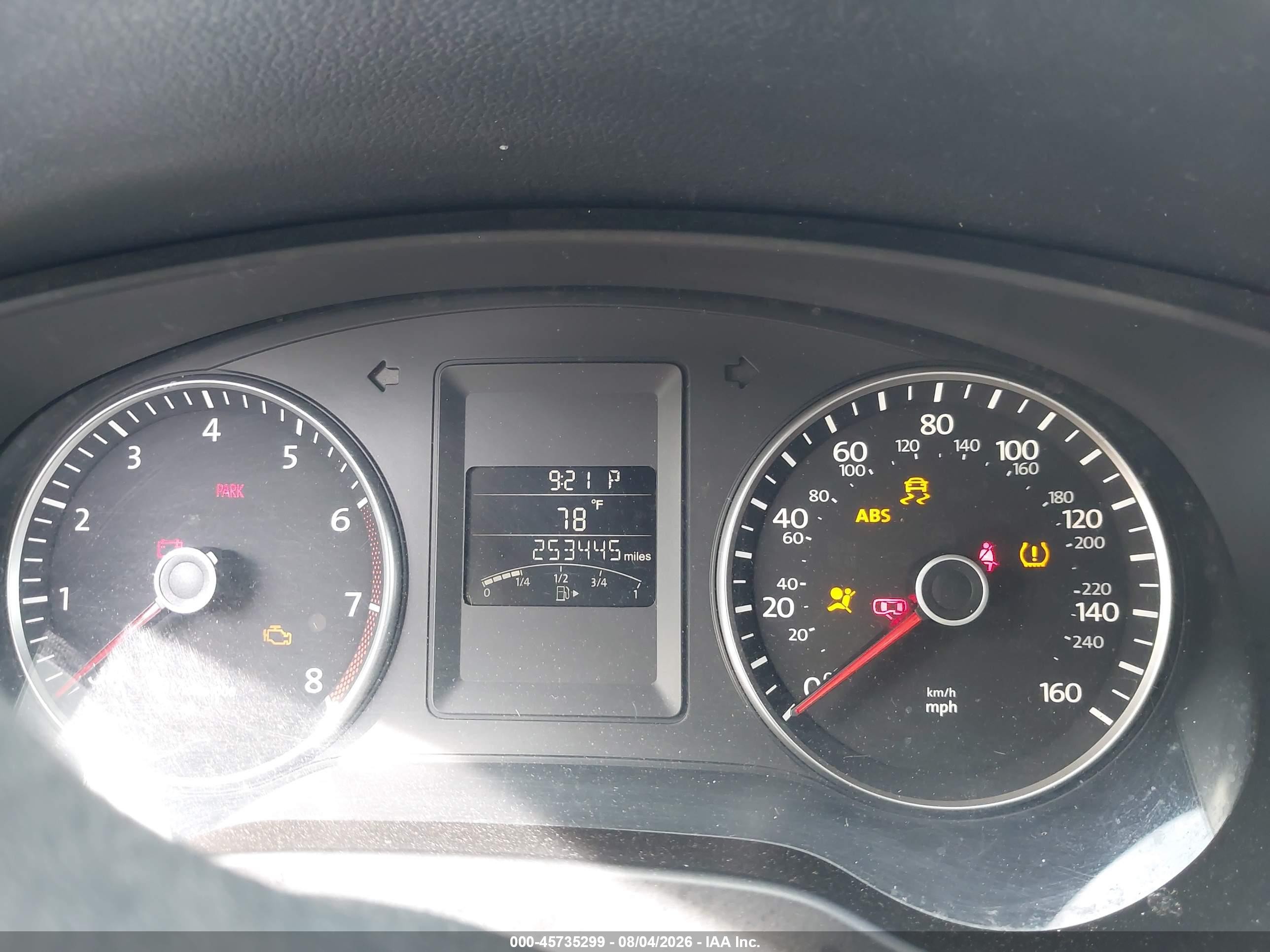2013 Volkswagen Jetta 2.5l Se Синий vin: 3VWDP7AJ4DM408207