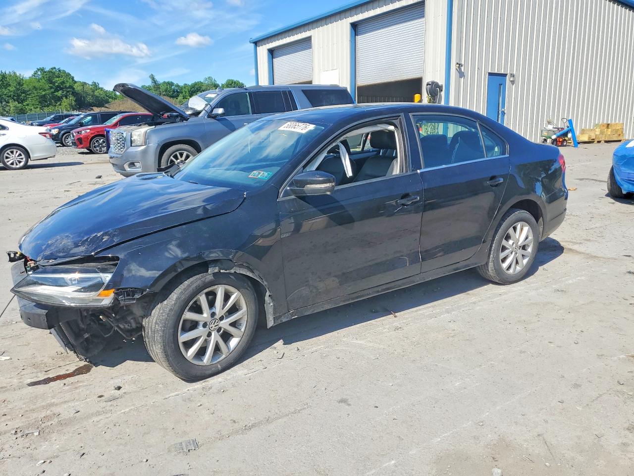 2013 Volkswagen Jetta Se Black vin: 3VWDP7AJ4DM420714