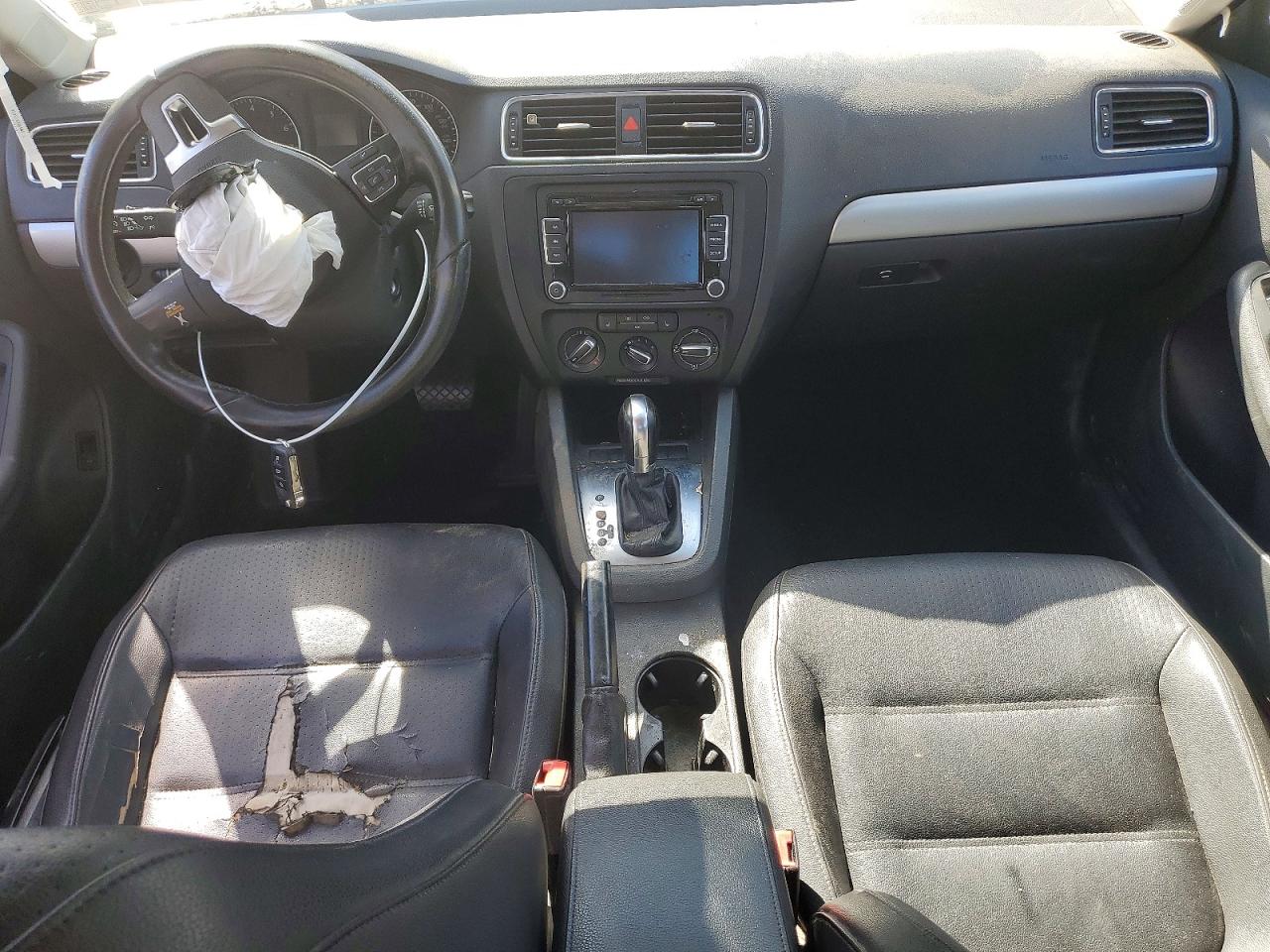 2013 Volkswagen Jetta Se Black vin: 3VWDP7AJ4DM420714