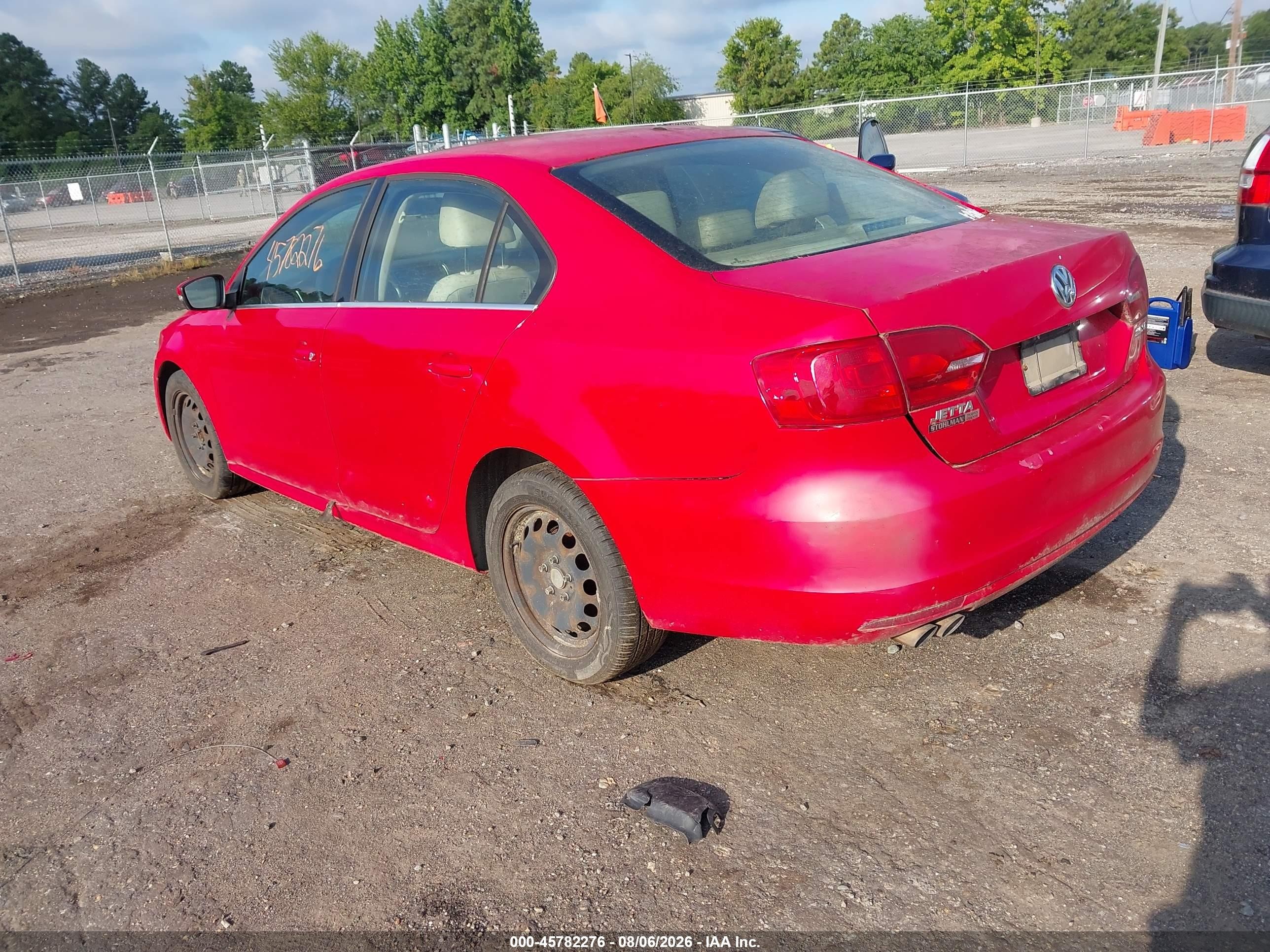 2013 Volkswagen Jetta 2.5l Se Red vin: 3VWDP7AJ4DM424469