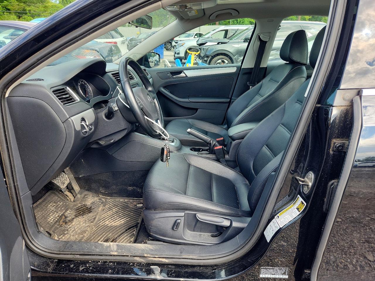 2013 Volkswagen Jetta Se Black vin: 3VWDP7AJ4DM428764