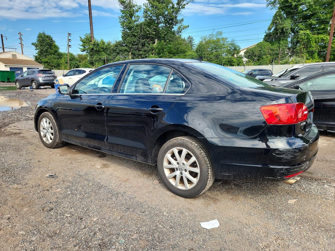 2013 Volkswagen Jetta Se Black vin: 3VWDP7AJ4DM428764