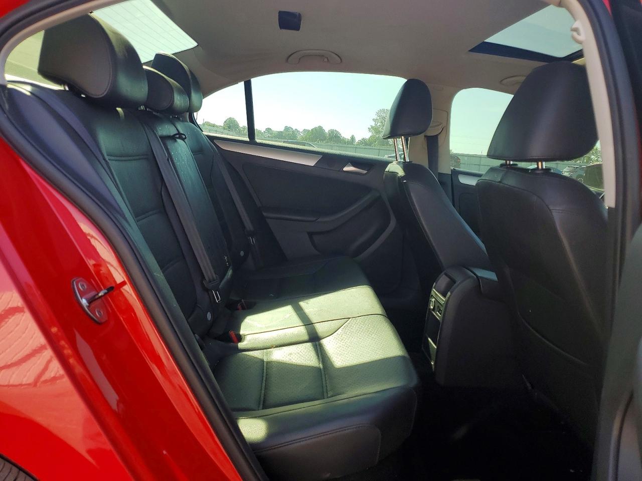 2013 Volkswagen Jetta Se Red vin: 3VWDP7AJ4DM447685