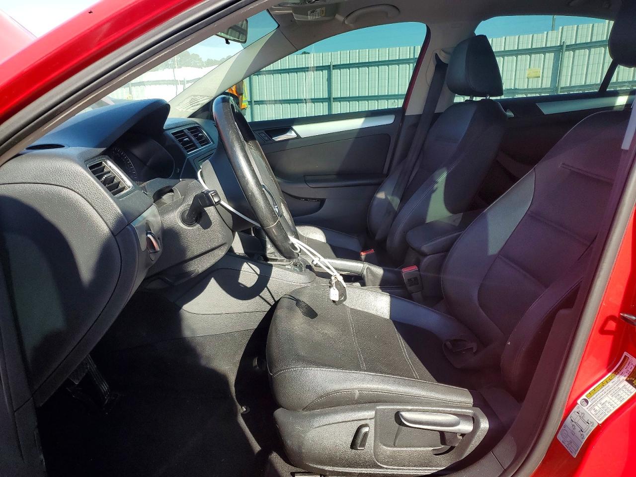 2013 Volkswagen Jetta Se Red vin: 3VWDP7AJ4DM447685