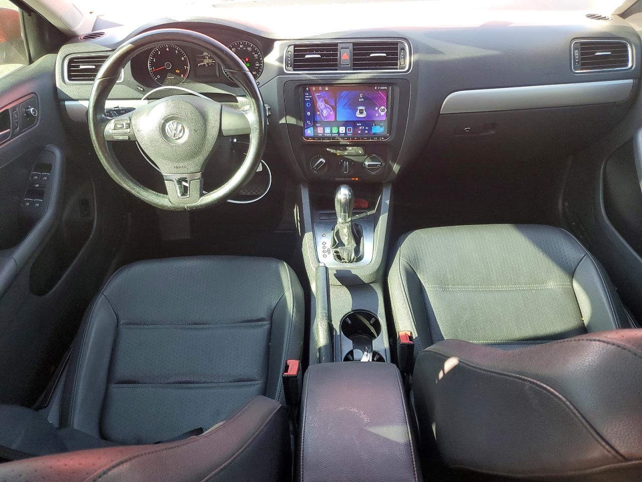 2013 Volkswagen Jetta Se Red vin: 3VWDP7AJ4DM447685