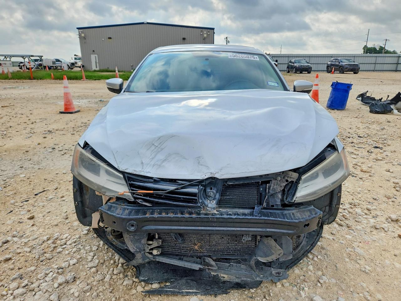 2012 Volkswagen Jetta Se Silver vin: 3VWDP7AJ5CM112708