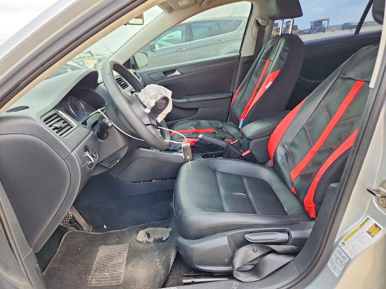 2012 Volkswagen Jetta Se Silver vin: 3VWDP7AJ5CM112708