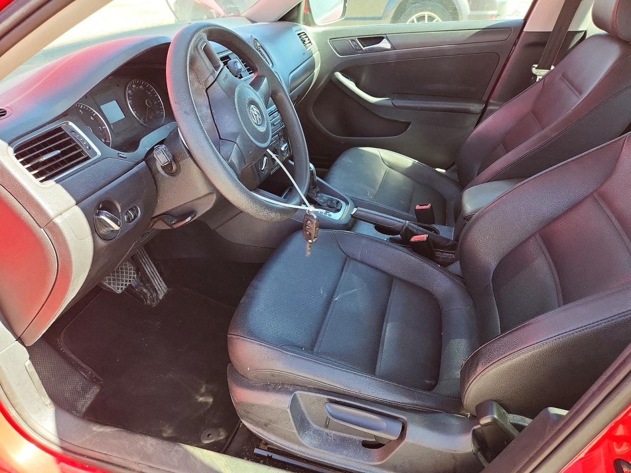 2012 Volkswagen Jetta Se Red vin: 3VWDP7AJ5CM115978