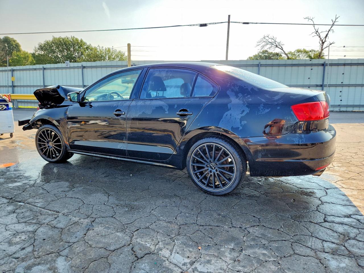2012 Volkswagen Jetta Se Black vin: 3VWDP7AJ5CM302900