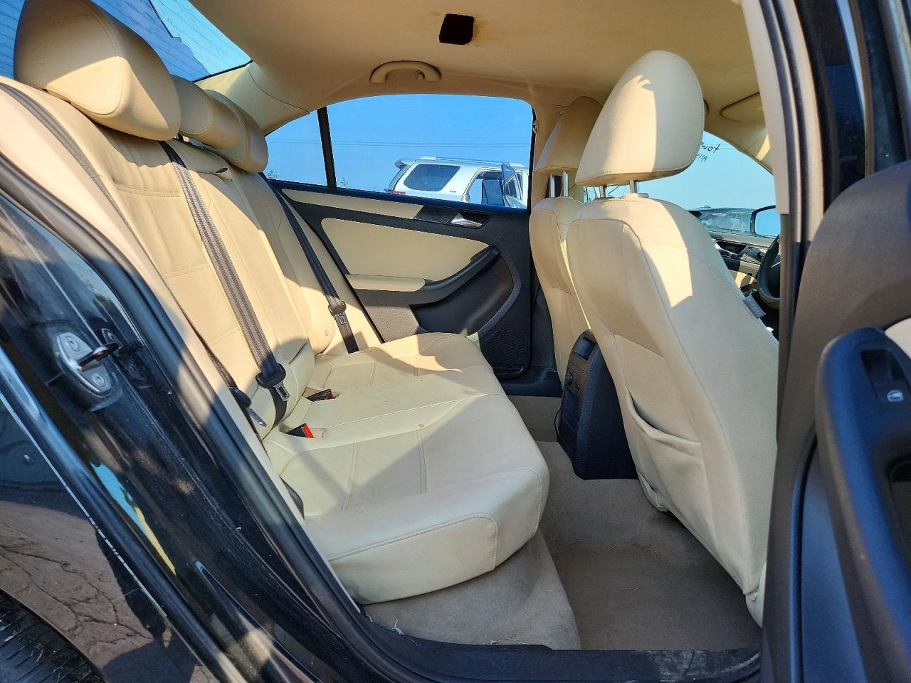 2012 Volkswagen Jetta Se Black vin: 3VWDP7AJ5CM302900