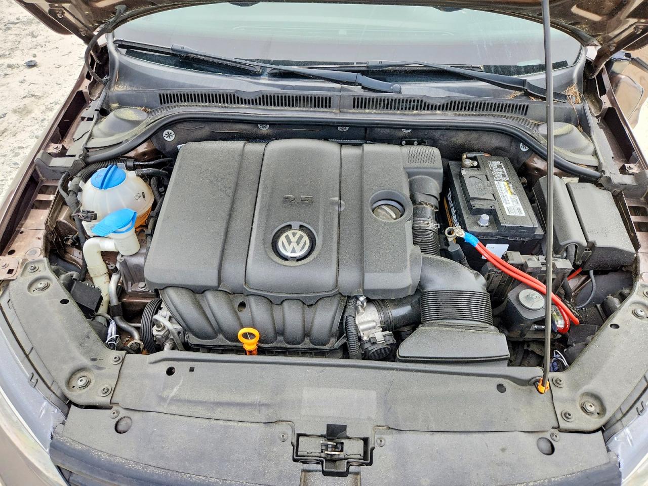 2012 Volkswagen Jetta Se Brown vin: 3VWDP7AJ5CM335962