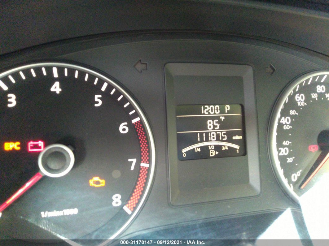 2012 Volkswagen Jetta Sedan Se W Black vin: 3VWDP7AJ5CM338473