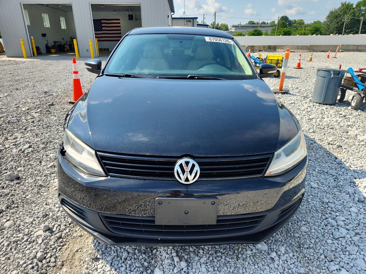 2012 Volkswagen Jetta Se Черный vin: 3VWDP7AJ5CM369125