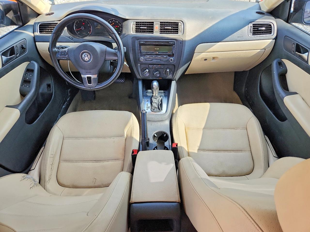 2012 Volkswagen Jetta Se Черный vin: 3VWDP7AJ5CM369125