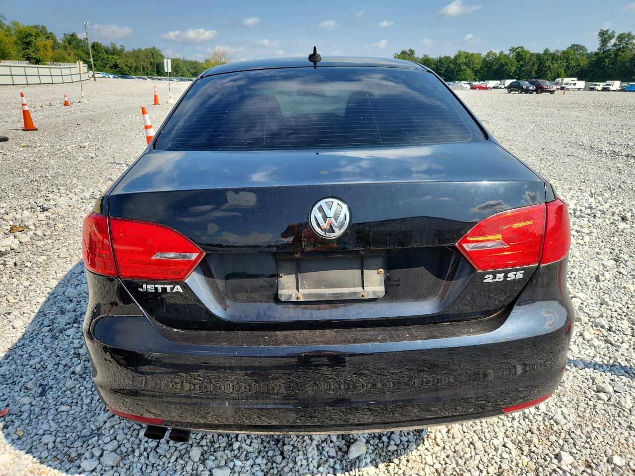 2012 Volkswagen Jetta Se Черный vin: 3VWDP7AJ5CM369125