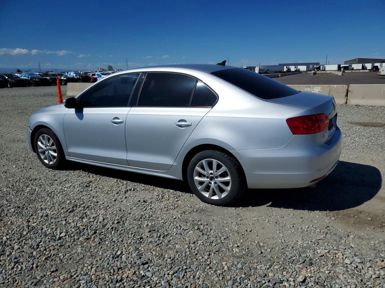 2012 Volkswagen Jetta Se Silver vin: 3VWDP7AJ5CM376091