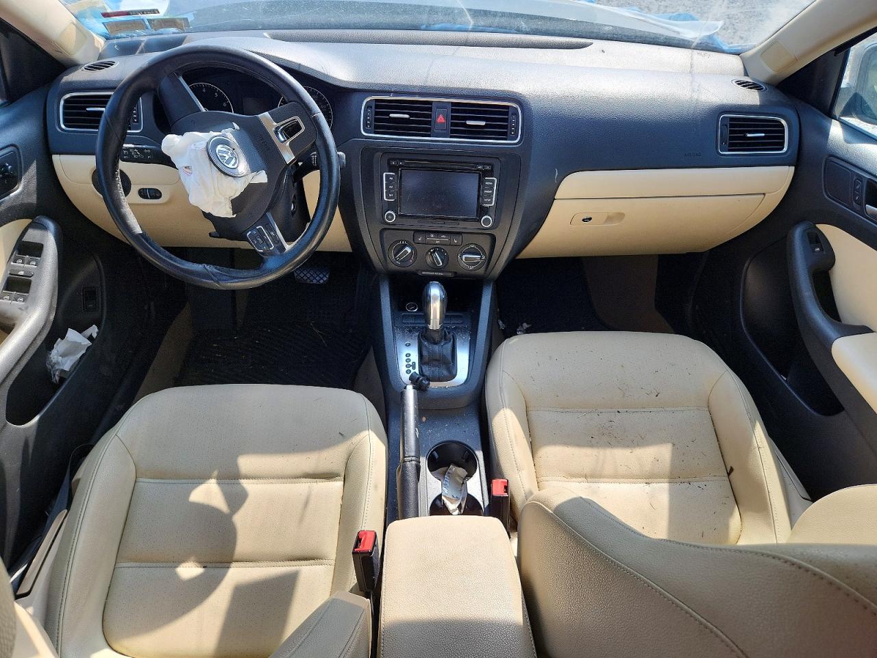 2012 Volkswagen Jetta Se Blue vin: 3VWDP7AJ5CM399208